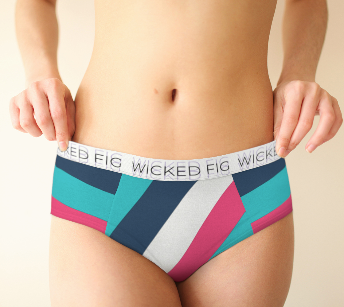 Stripes III - Cheeky Undies – Wicked Fig